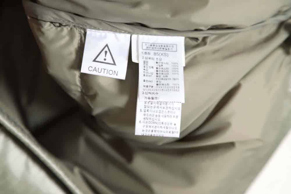 The North Face TNF 23FW 新款 nuptse 1996 光面臂章大格子羽绒服_CM_1