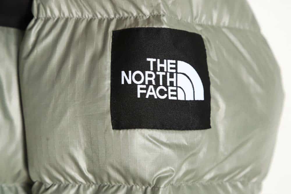 The North Face TNF 23FW 新款 nuptse 1996 光面臂章大格子羽绒服_CM_1
