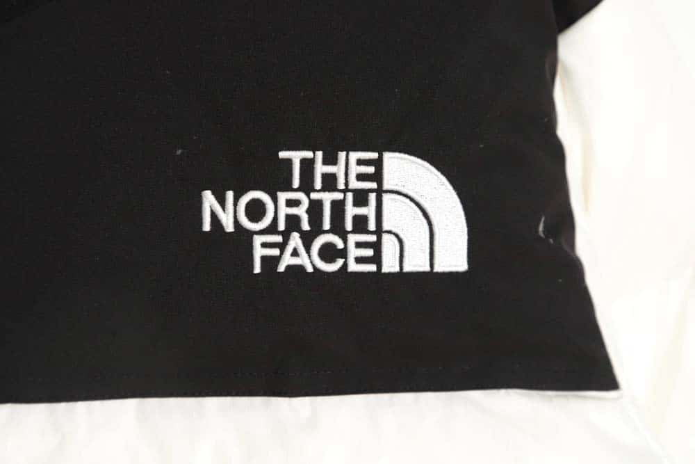 The North Face TNF 23FW 新款 nuptse 1996 光面臂章大格子羽绒服_CM_2