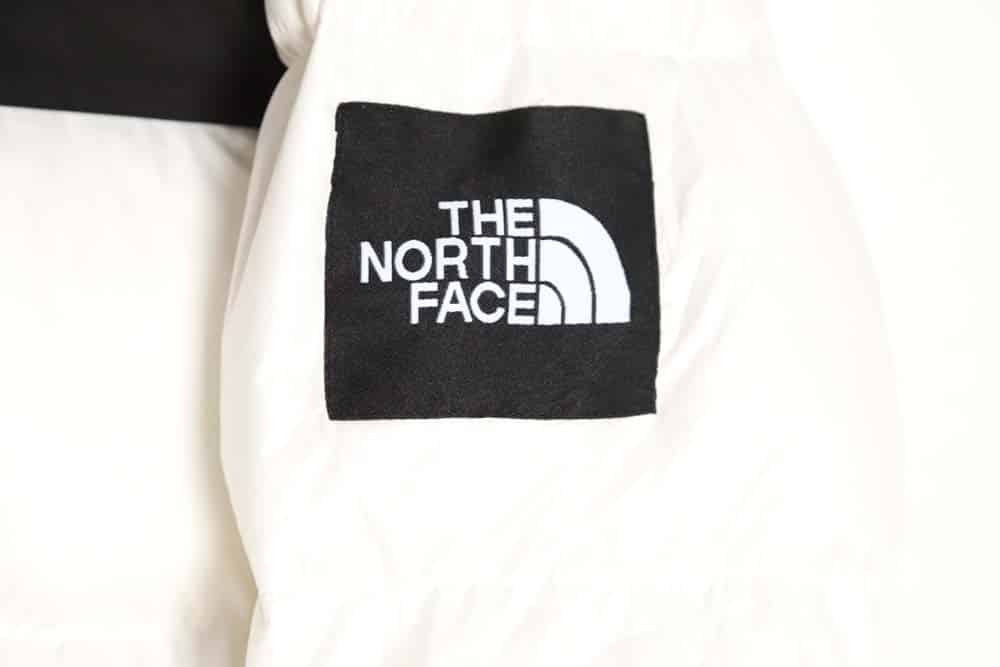 The North Face TNF 23FW 新款 nuptse 1996 光面臂章大格子羽绒服_CM_2