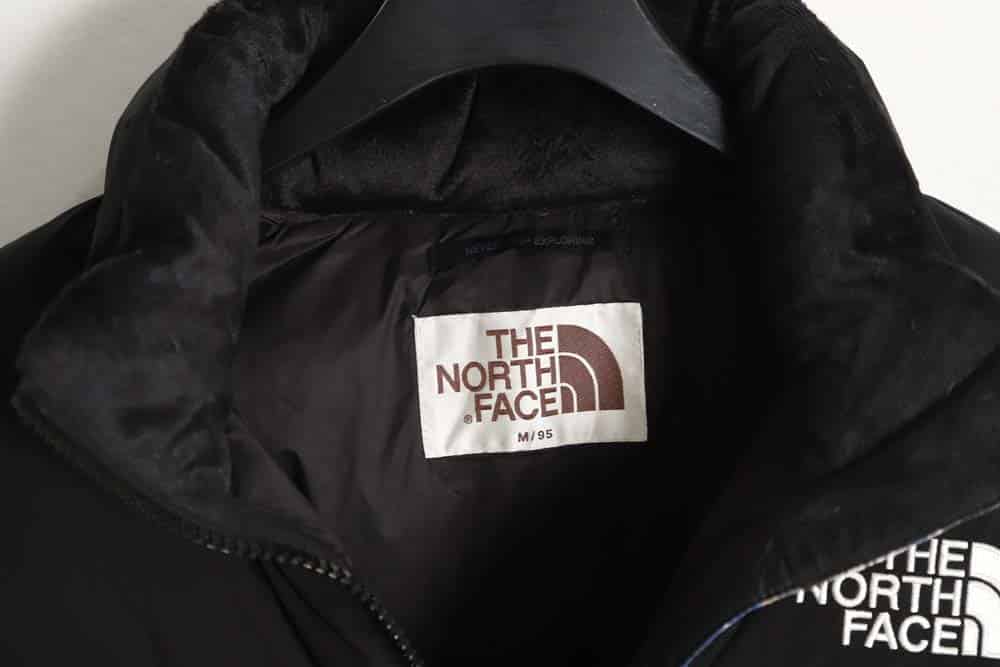The North Face TNF North Face Nuptse 1996 大格子地球印花羽绒服_CM_1