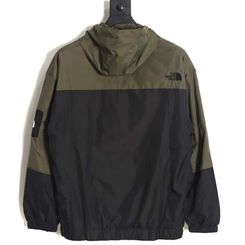 The North Face 23SS 拼色连帽风衣夹克