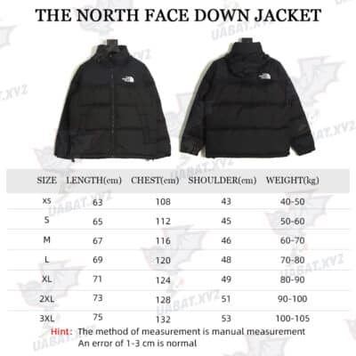 The North Face 1996 羽绒服 5s 版 TSK9