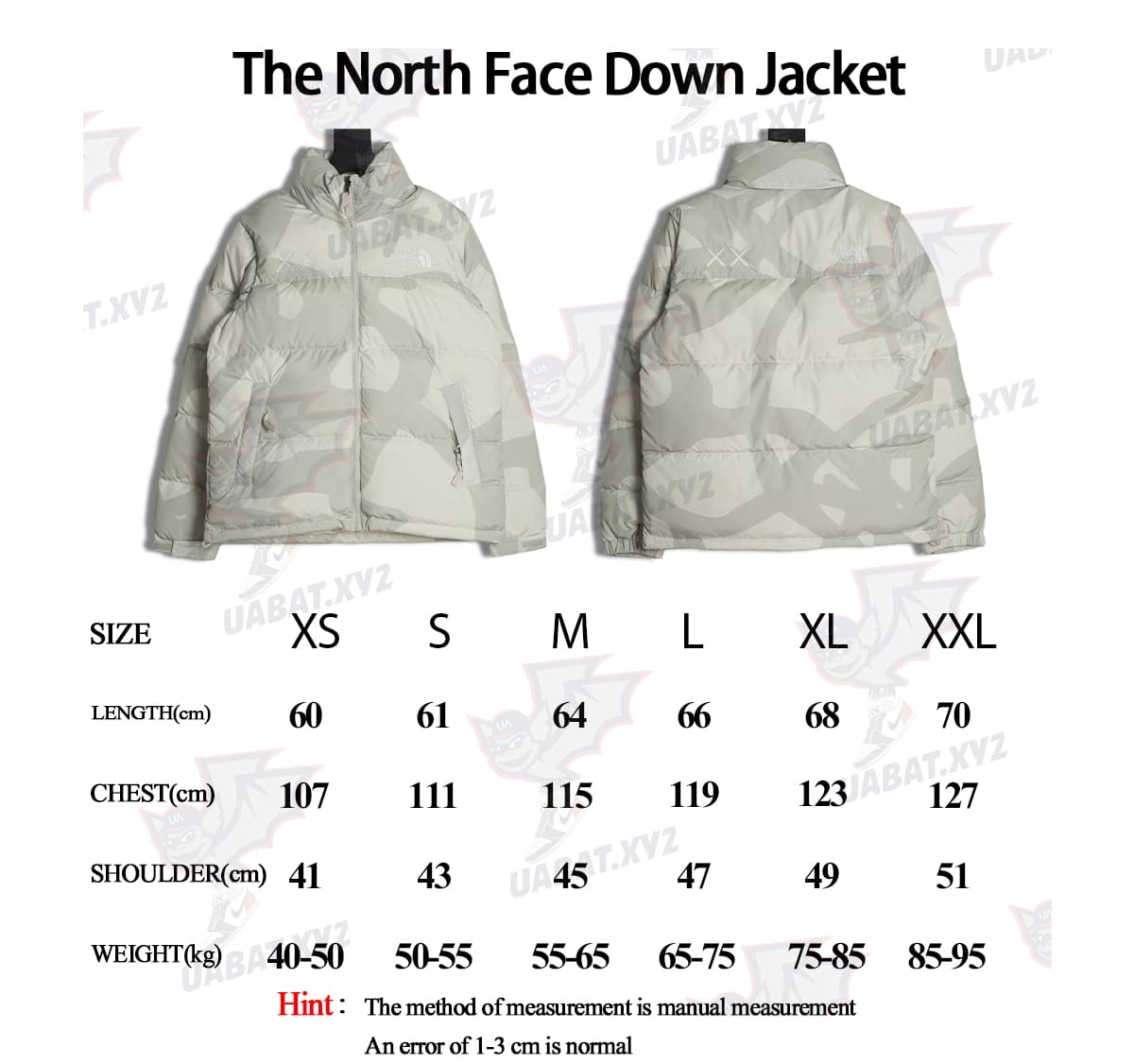 The North Face KAWS 联名 1996 美版羽绒服 The North Face KAWS 联名 1996 美版羽绒服