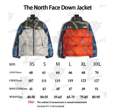 The North Face KAWS 联名 1996 美版羽绒服 TSK2