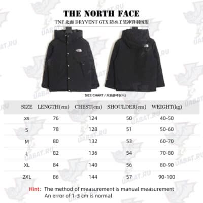 The North Face TNF North Face DRYVENT Gore-tex 防水工作服 Charge 羽绒服_CM_4