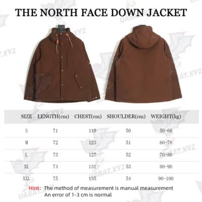 The North Face 22FW联名紫标羽绒服