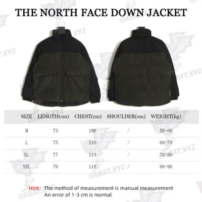 The North Face 拼接撞色大口袋功能风羽绒服 TSK1