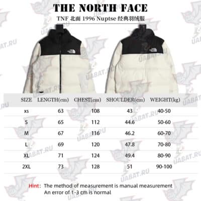 The North Face 1996 Nuptse 经典羽绒服