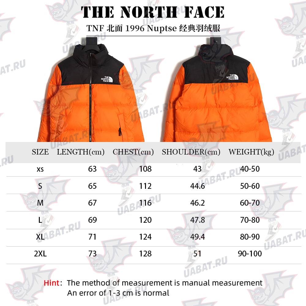 The North Face 1996 Nuptse 经典羽绒服