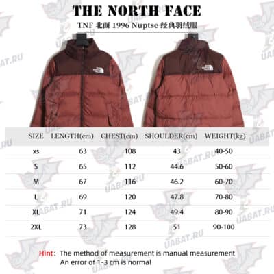 The North Face 1996 Nuptse 经典羽绒服