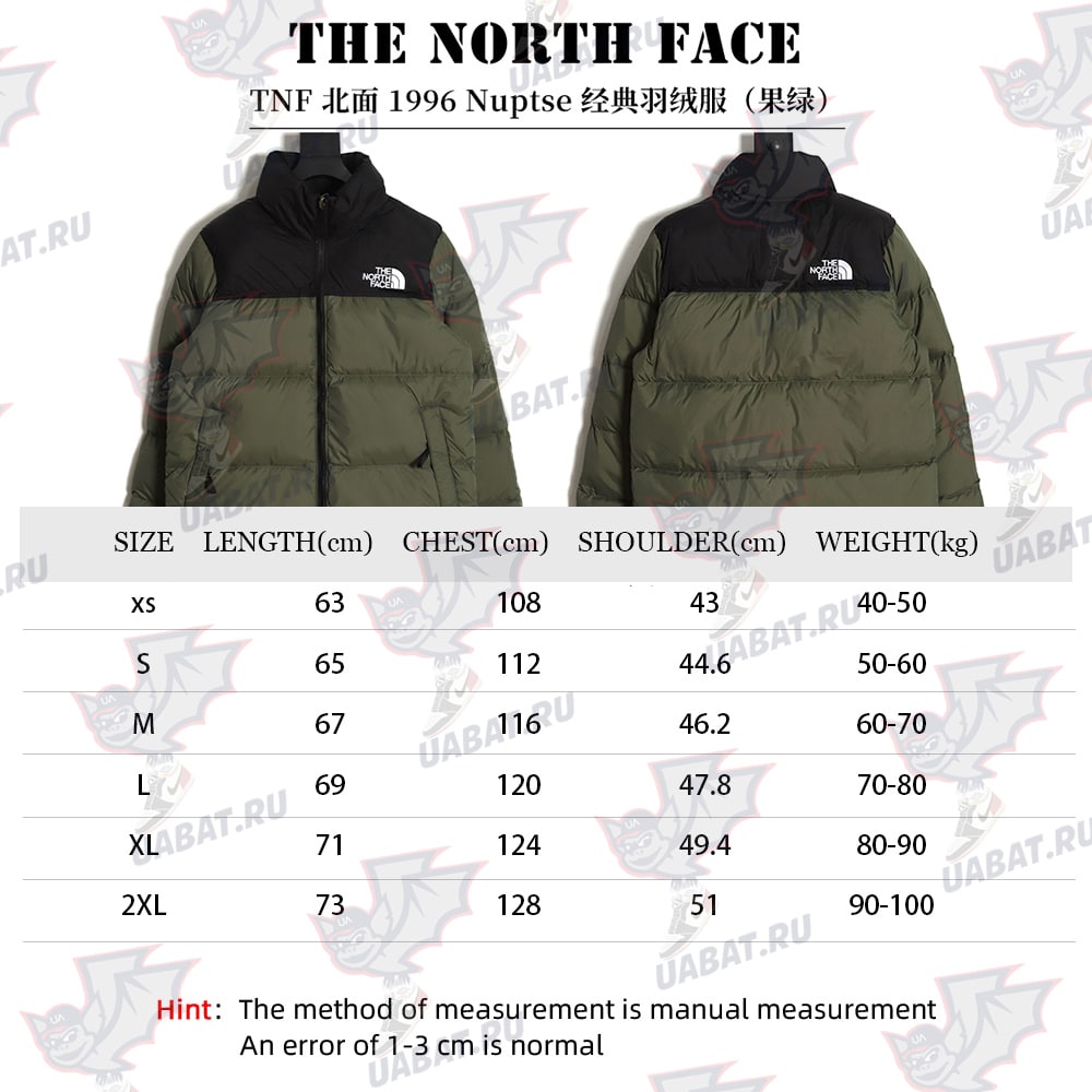 The North Face 1996 Nuptse 经典羽绒服