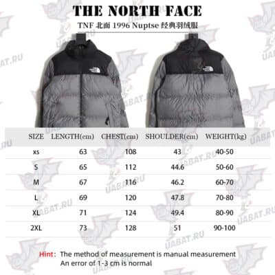 The North Face 1996 Nuptse 经典羽绒服