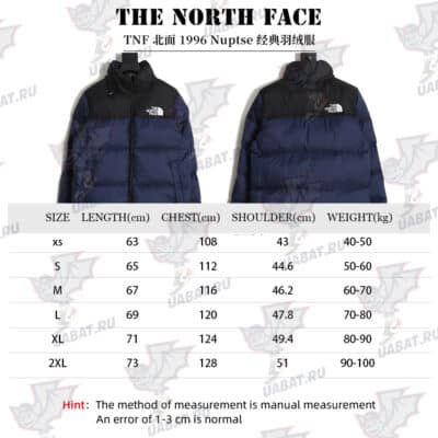 The North Face 1996 Nuptse 经典羽绒服