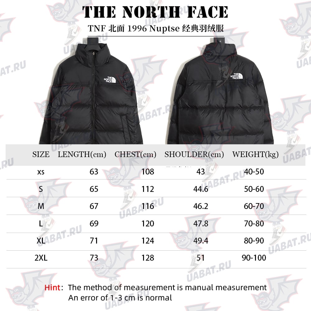 The North Face 1996 Nuptse 经典羽绒服