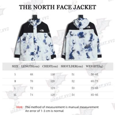 THE NORTH FACE 22ss 扎染刺绣户外夹克