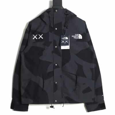 THE NORTH FACE x XX KAWS 联名 FW22 户外拼色硬壳连帽外套 TSK1