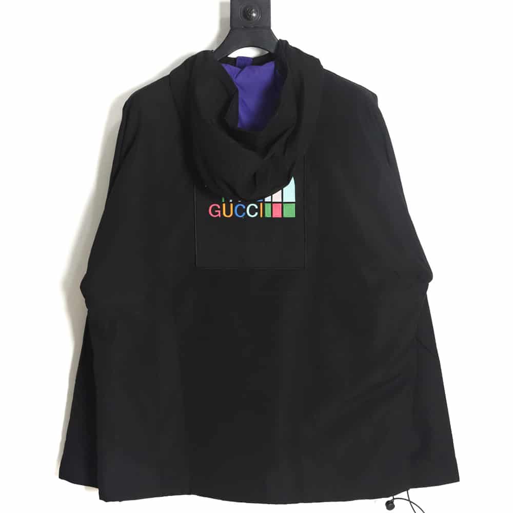 THE NORTH FACE x GUCCI 联名系列拼色棉外套