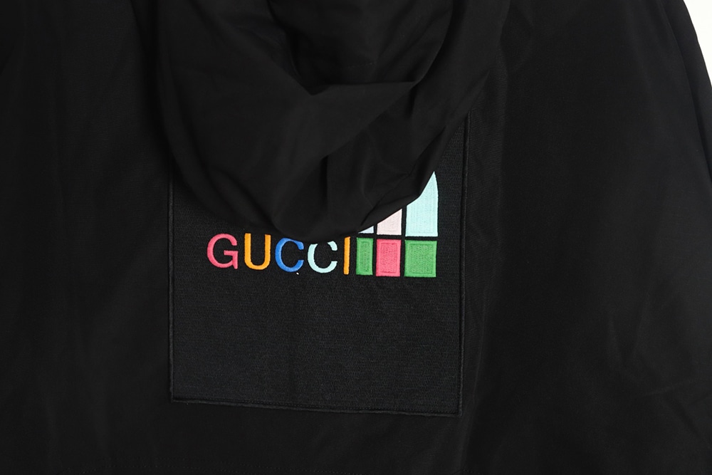 THE NORTH FACE x GUCCI 联名系列拼色棉外套
