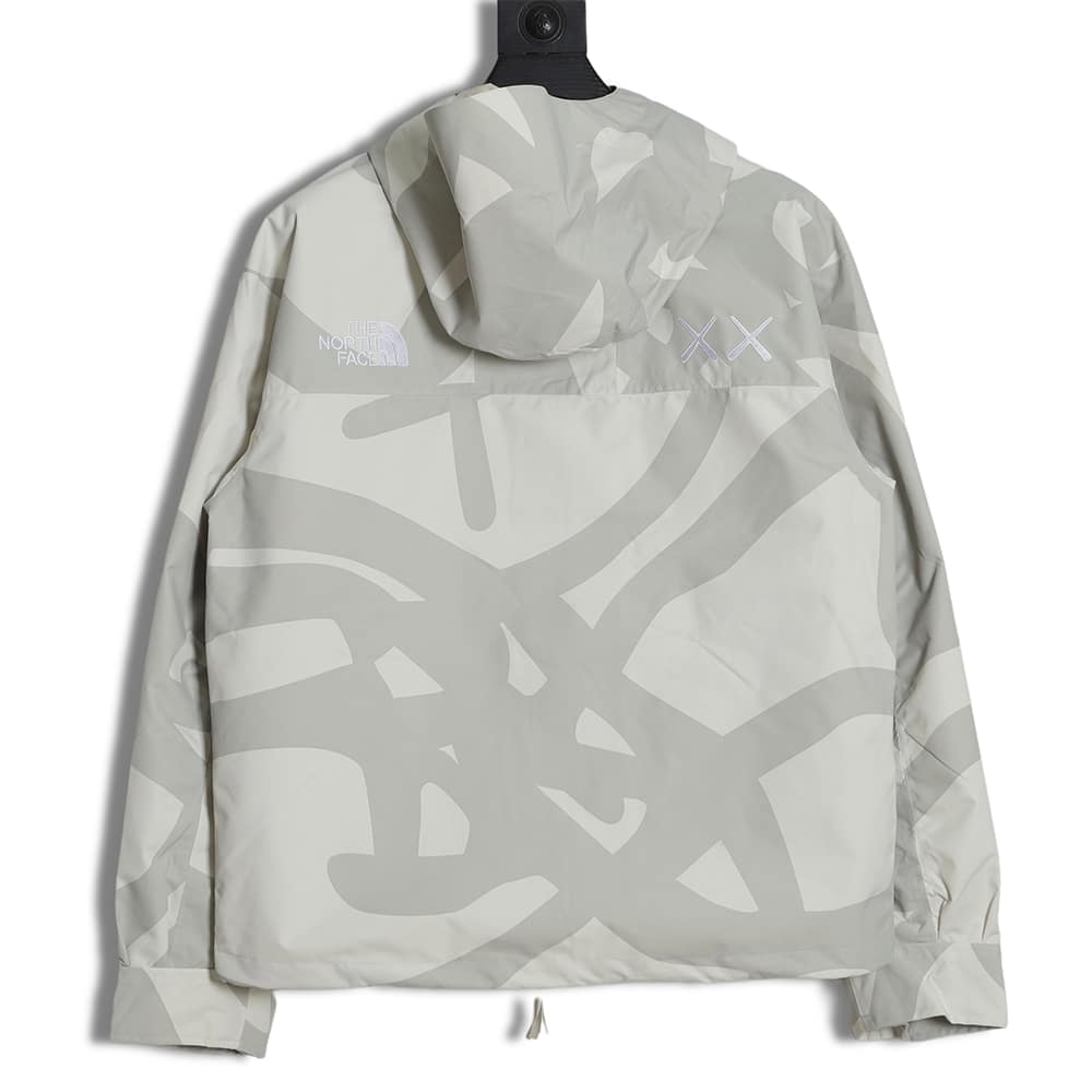 THE NORTH FACE x XX KAWS 联名 FW22 户外拼色硬壳连帽外套