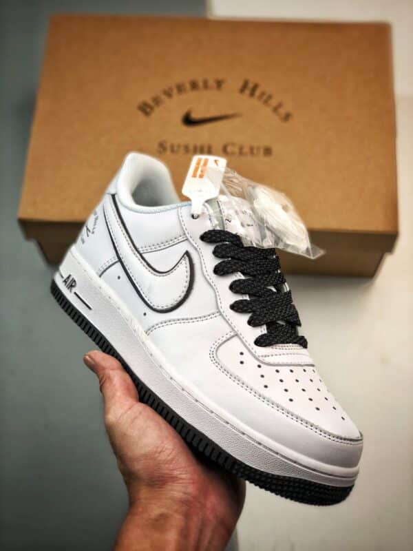 运动鞋, 篮球鞋, 球鞋, Air Force 1 Low, Air Force 1 - BH x Air Force 1 Low 鞋子类型：低帮篮球鞋 颜色：白黑3M 货号：US0517-002