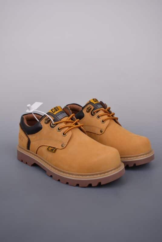 运动鞋, KD - CAT FOOTWEAR 9系列23年秋冬款 推土机户外工装靴 高帮 黄色 货号：CH