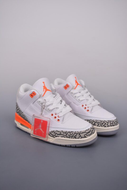 运动鞋, RO, Jordan, Air Jordan 3 Retro, Air Jordan 3, Air Jordan - Air Jordan 3 Retro Low 高帮鞋 灰色 货号：CK9246 121SL