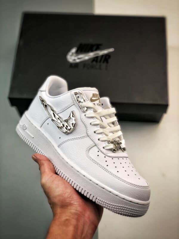 运动鞋, 篮球鞋, 球鞋, KD, Air Force 1 - Air Force 1 '07 Low 金属银钩 高帮篮球鞋 金色 货号：FV3616-101