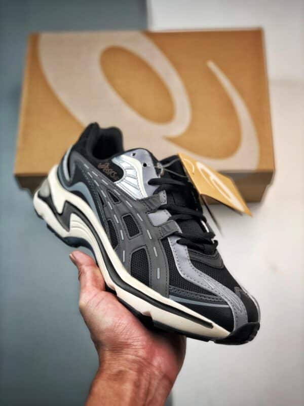 运动鞋, 跑步鞋, KD - 亚瑟士 Gel-Preleus 低帮休闲跑步鞋 黑灰 尺码：36 37 37.5 38 39 39.5 40.5 41.5 42 42.5 43.5 44.5 45