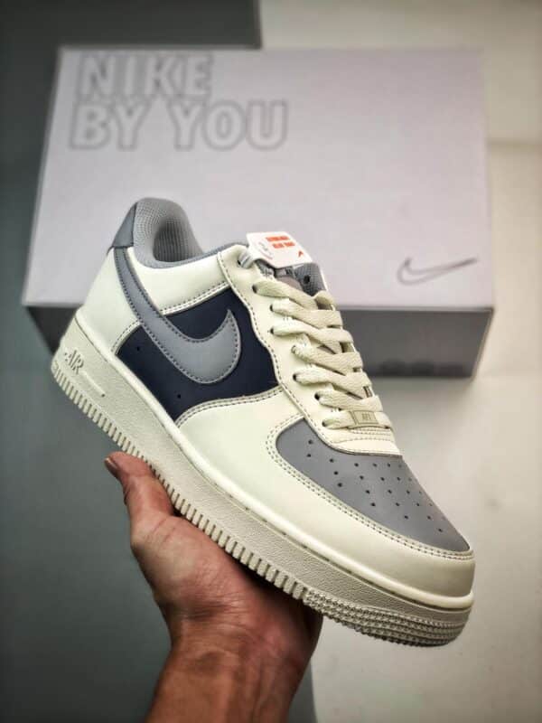 Nike Air Force 1 Low, Nike Air Force 1, Nike, CW2288-111, Air Force 1 Low, Air Force 1 - Nike Air Force 1 Low "By You" 白灰蓝 鞋子 货号：CW2288-111