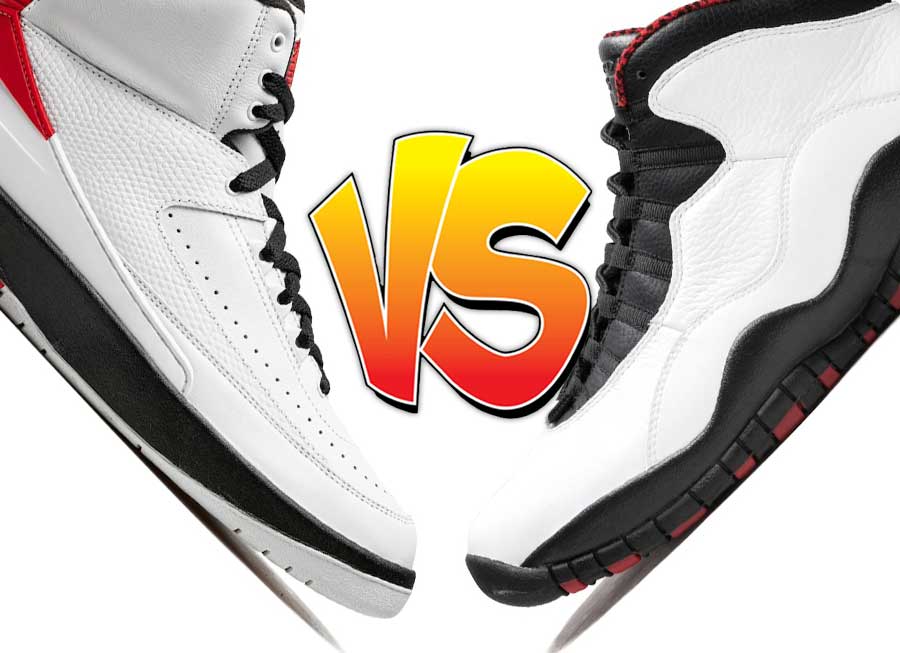 Air Jordan 2 Chicago vs 10 Chicago Poll - 更好的Air Jordan “芝加哥”发行