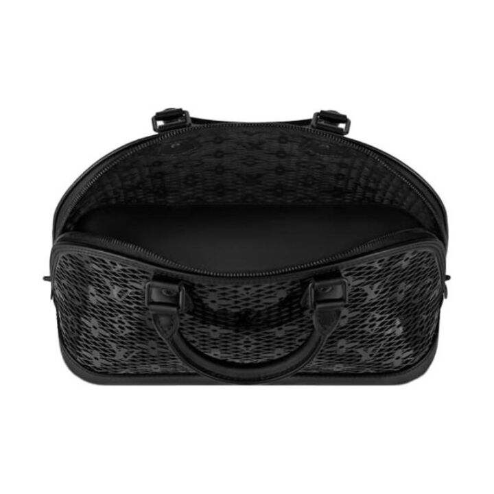 LOUIS VUITTON Alma系列 漆面牛皮革 手提包 小号 女款 黑色