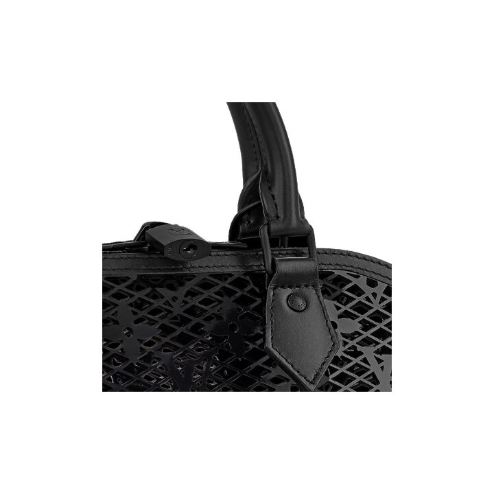 LOUIS VUITTON Alma系列 漆面牛皮革 手提包 小号 女款 黑色