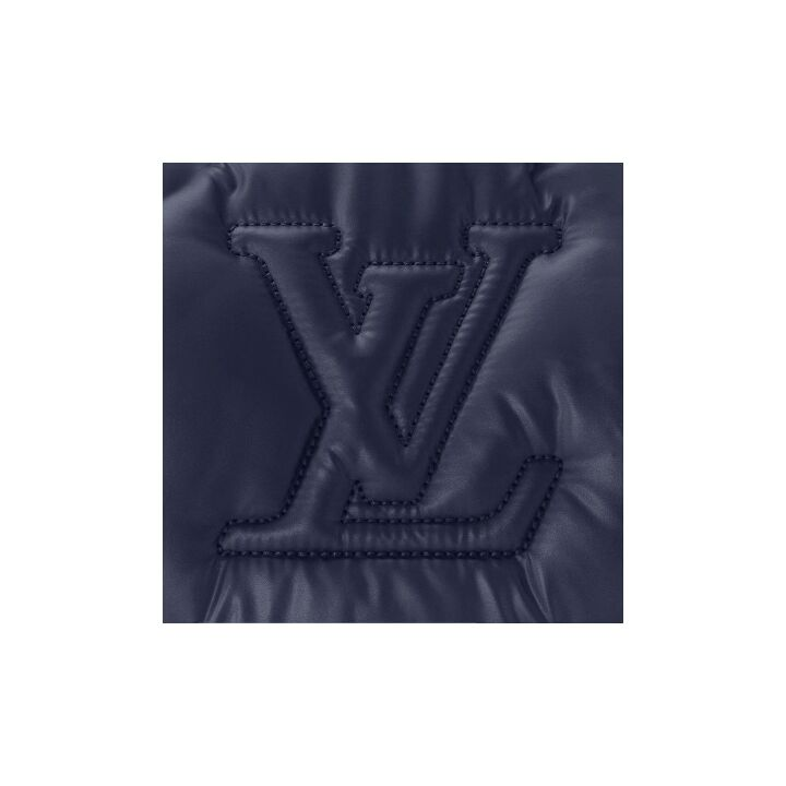 LOUIS VUITTON SpeedyBandoulière 25 拉链开合可拆卸肩带 涂层帆布饰边 单肩斜挎手提包 女款 海军蓝色