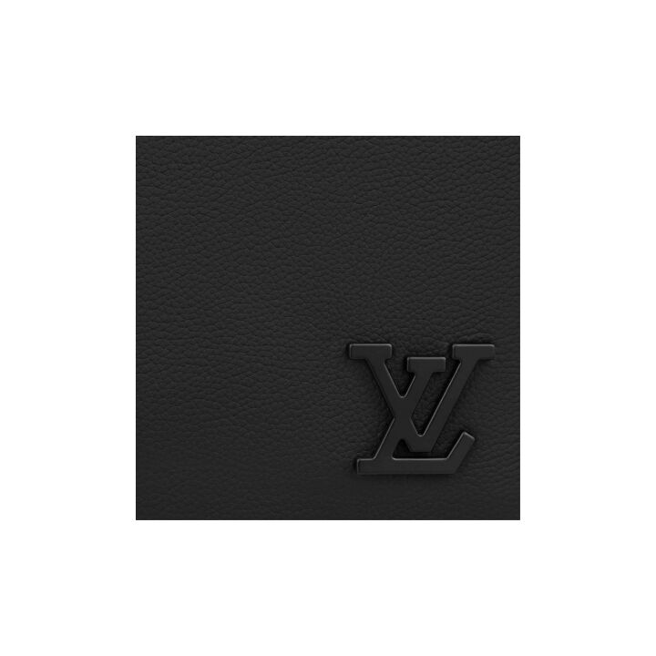 LOUIS VUITTON Flap 牛皮革 书包背包双肩包 男款 黑色