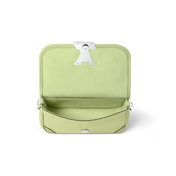 LOUIS VUITTON Bussi NM 夏日限定 可拆卸可调节肩带磁性闭合 Epi粒面牛皮革 斜挎单肩包 女款 绿色