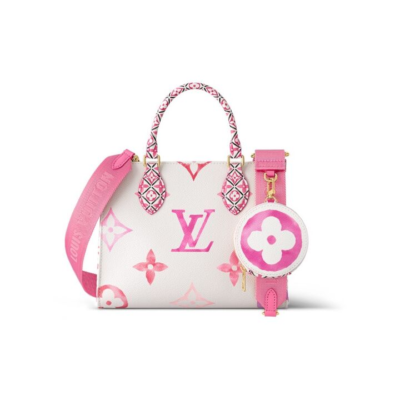 LOUIS VUITTON Alma BB 老花 单肩斜挎 小牛皮 贝壳包手提包 小号 女款 黑色