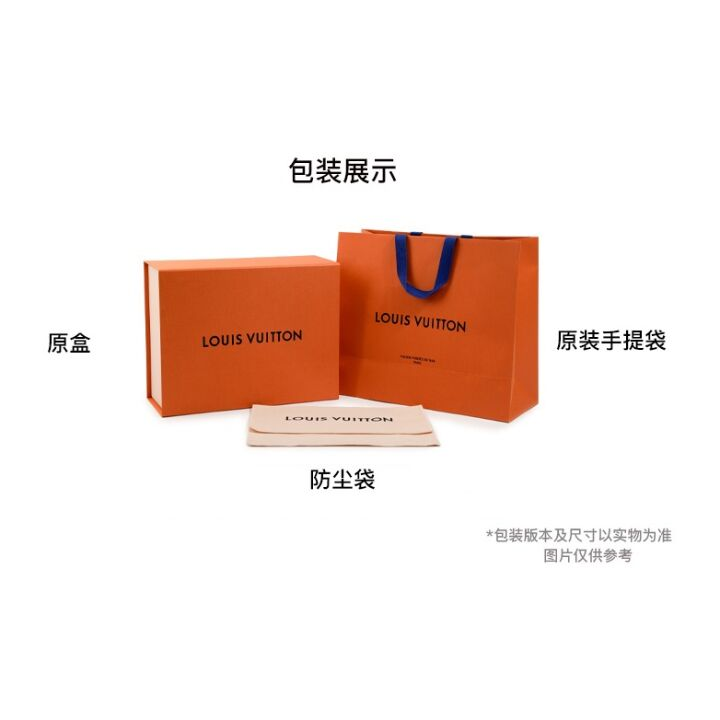 LOUIS VUITTON Portefeuille Multiple 字母压花翻盖开合 牛皮 钱包 男款 深蓝色/酒红色