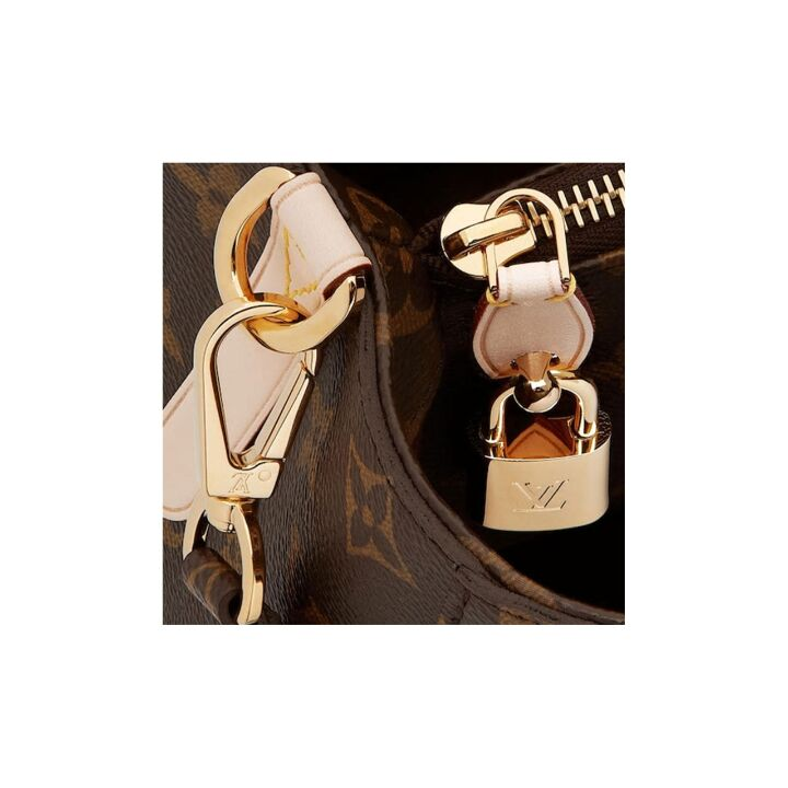 LOUIS VUITTON Montaigne BB 蒙田 经典老花优雅时尚实用便携酒红色超细纤维衬里 帆布 单肩斜挎手提包 小号 女款 棕色