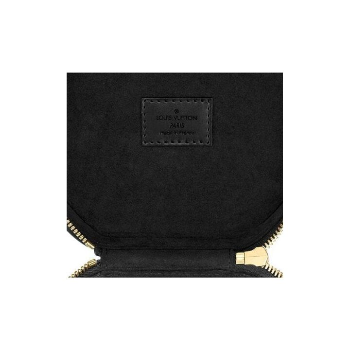 LOUIS VUITTON Cannes 经典老花发财桶 涂层帆布拼牛皮饰边 水桶包手提单肩斜挎包 小号 女款 棕色