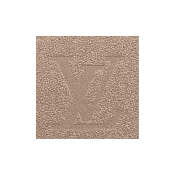 LOUIS VUITTON NEVERFULL 老花 压纹牛皮革 托特包Tote包购物袋子母包手提单肩包 中号 女款 米色