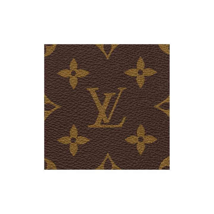 LOUIS VUITTON Sac Plat BB 经典老花满印 涂层帆布拼小牛皮饰边 琴谱包手提单肩斜挎包 小号 男女同款 棕色