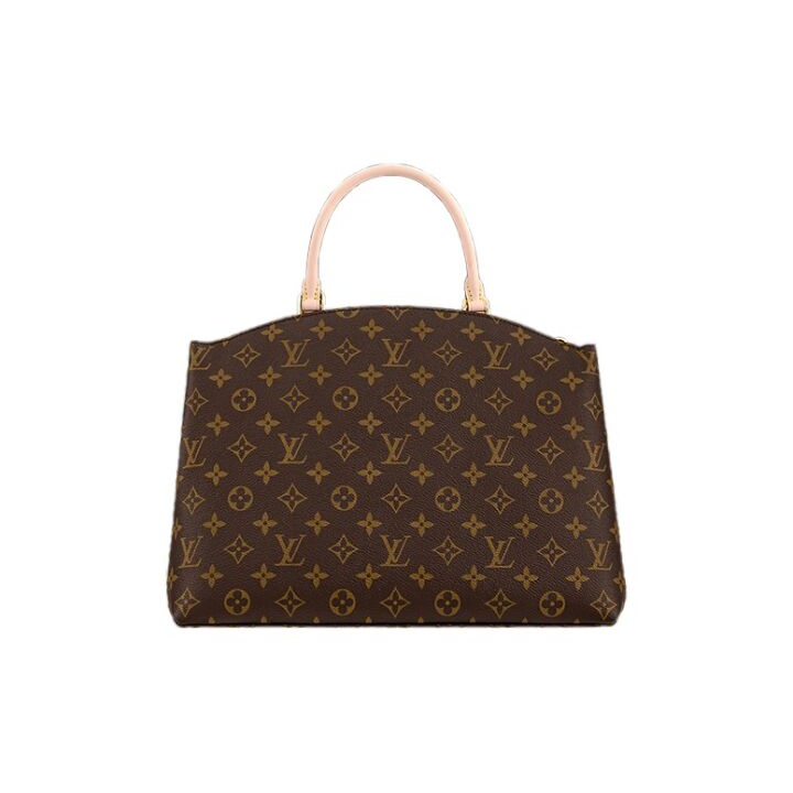 LOUIS VUITTON Grand Palais 手袋 帆布涂层经典老花 手提包 可拆卸可调节肩带单肩包 女款