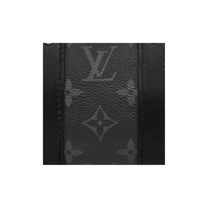 LOUIS VUITTON keepall XS 经典老花满印可调节肩带 帆布涂层拼牛皮饰边 手提包单肩包斜挎包 加小号 男女同款 黑色