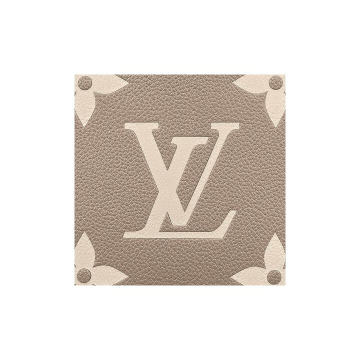 LOUIS VUITTON Bagatelle 压纹图案可拆卸可调节肩带 软粒面牛皮 腋下包手提单肩斜挎包 女款 米色