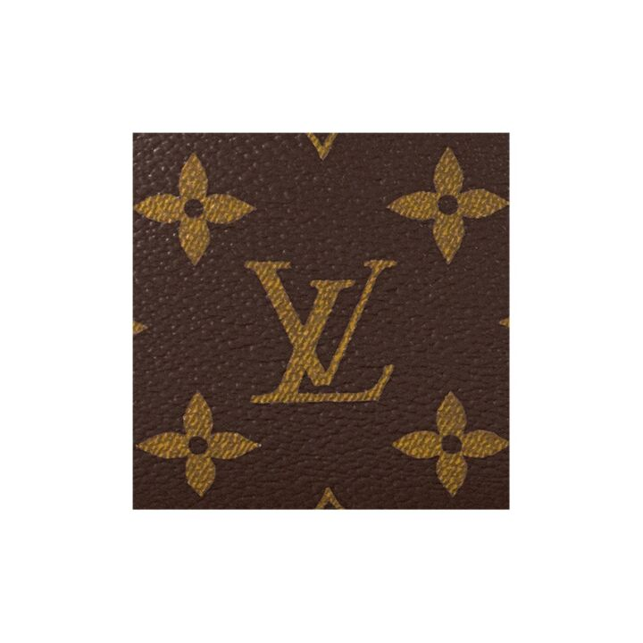 LOUIS VUITTON Trunk 可拆卸可调节肩带经典老花 帆布拼牛皮革饰边 软盒子单肩斜挎手提包 中号 女款 棕色