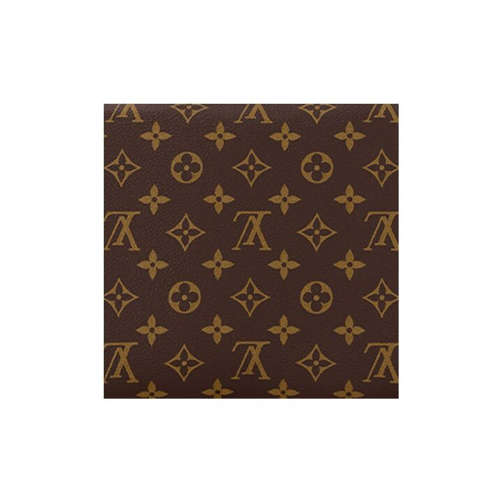 LOUIS VUITTON Cluny 老花满印可拆卸肩带 涂层帆布拼牛皮饰边 单肩斜挎手提包 中号 女款 棕色