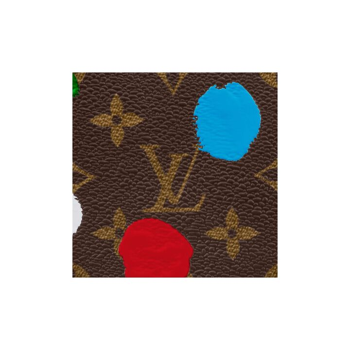 LOUIS VUITTON x Yayoi Kusama草间弥生 联名款 KEEPALL 45系列 大容量拉链开合可拆卸可调节肩带手提单肩斜挎旅行包 女款 多色
