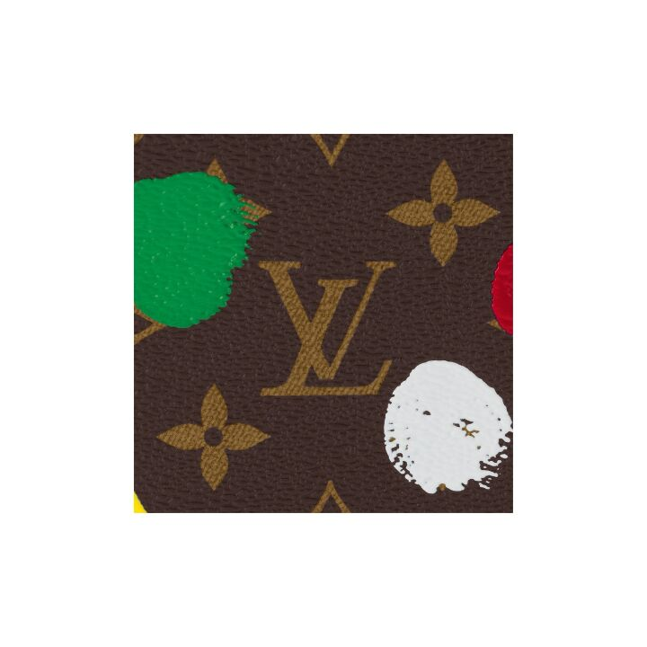 LOUIS VUITTON x Yayoi Kusama草间弥生 联名款 NEVERFULL MM 老花满印 涂层帆布 托特包Tote包购物袋手提包 中号 女款 多色