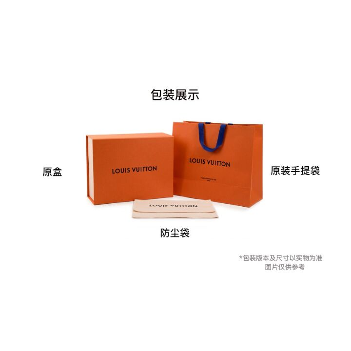 LOUIS VUITTON Dauphine Capital 可拆卸可调节肩带磁性闭合 帆布拼牛皮革 单肩斜挎手提包 女款 棕色